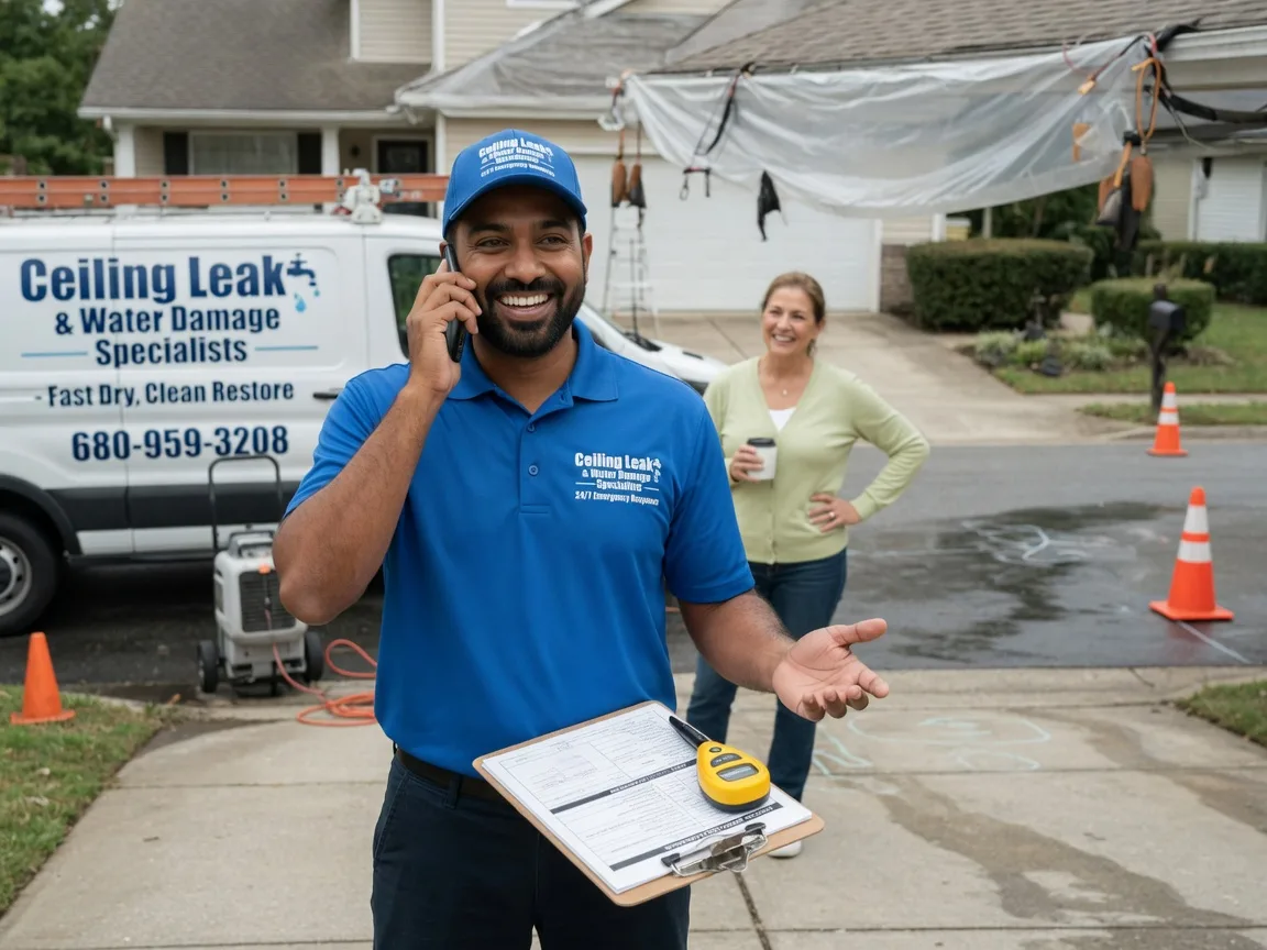 Ceiling Leak Cleanup Gruver, TX FAQs